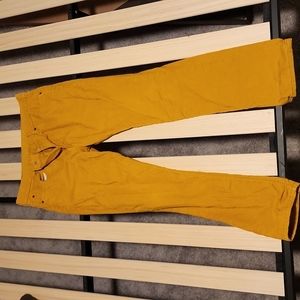 Burnt orange Levi corduroy